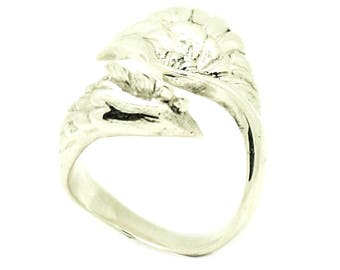 Rhodium Phoenix Ring