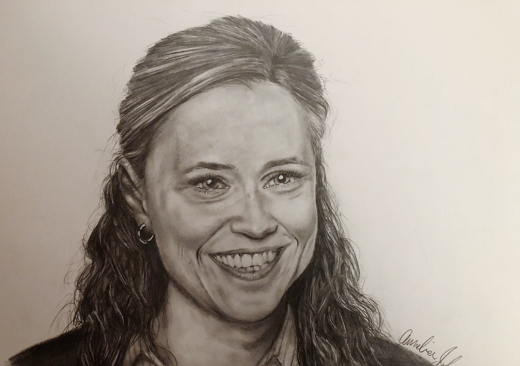 The Office - Pam Beesly - Fan Art Print - Etsy
