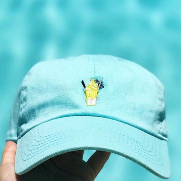 Dole Whip embroidered baseball dad hat. Disney World or Disneyland snack cap - Monogramming available!