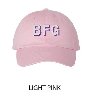 Gorra de béisbol bordada inicial Shadow Letter de tamaño para adultos y niños- Completamente personalizable- ¡Envío gratis!