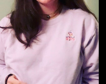 Cake Castle Embroidered sweatshirt