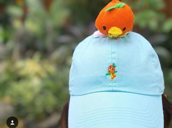 Orange Bird Disney Baseball Dad Hat 