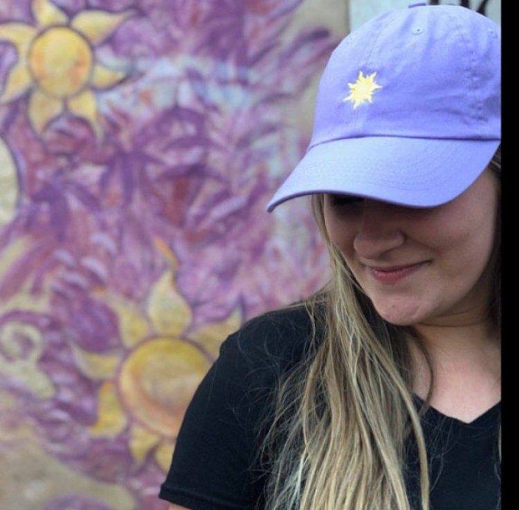 Rapunzel Tangled Sun Disney Embroidered 