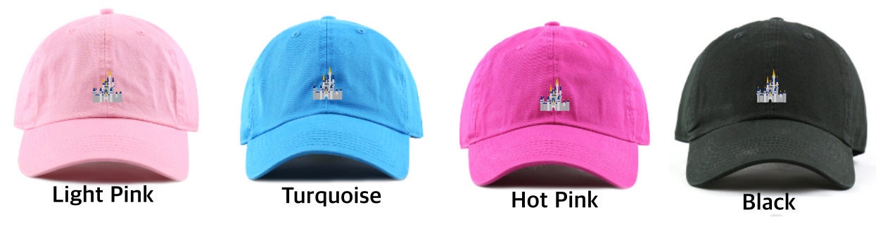 Disney Castle Hat Disney World Castle Hat Disney Dad Hat | Etsy