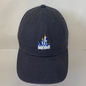 Disney World Cinderella Castle Baseball Dad hat Custom Monogramming Available 12 colors available image 2