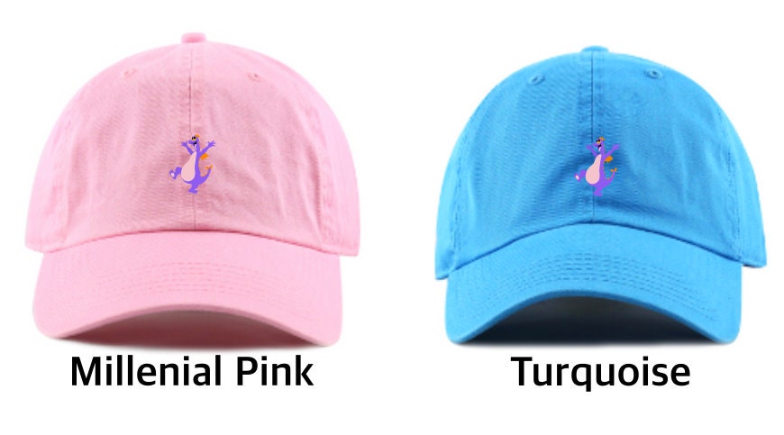 Figment Embroidered Disney Baseball Dad Hat- One Little Figment Embroidered Disney Baseball Dad Hat- One Little