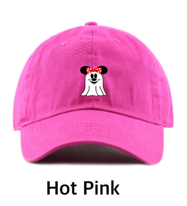 Disney Hat Disney Halloween Hat Minnie Ghost Hat Minnie image 9