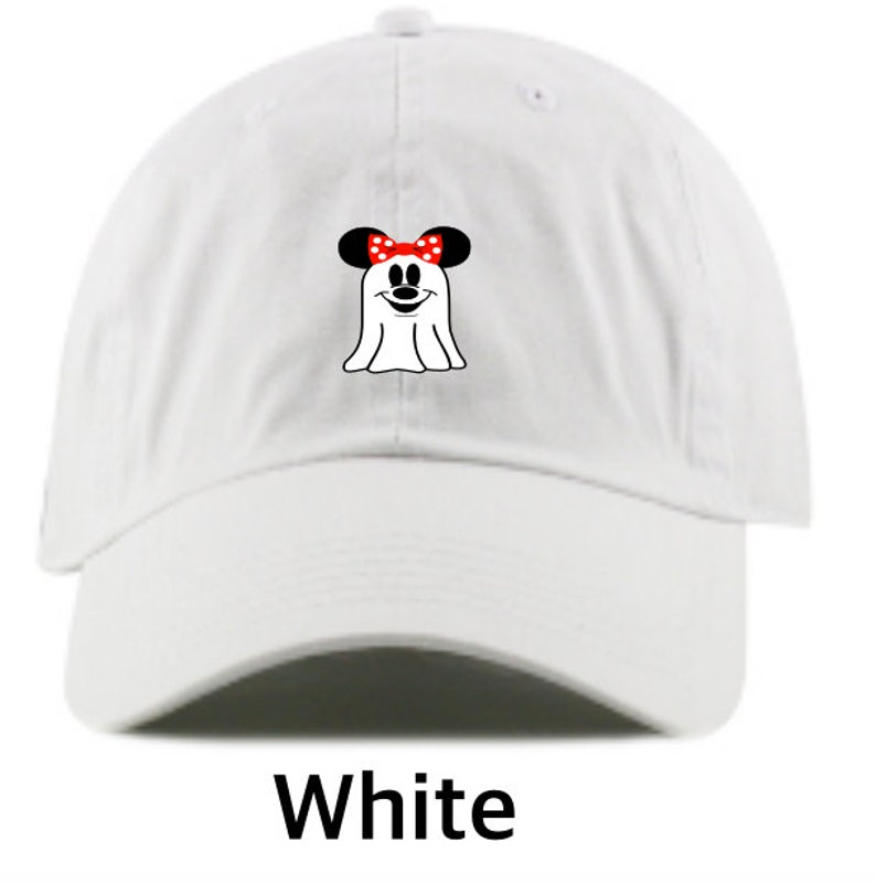 Disney Hat Disney Halloween Hat Minnie Ghost Hat Minnie image 8