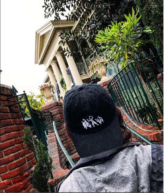 Hitchhiking Ghosts Disney Haunted Mansion Embroidered Baseball Etsy