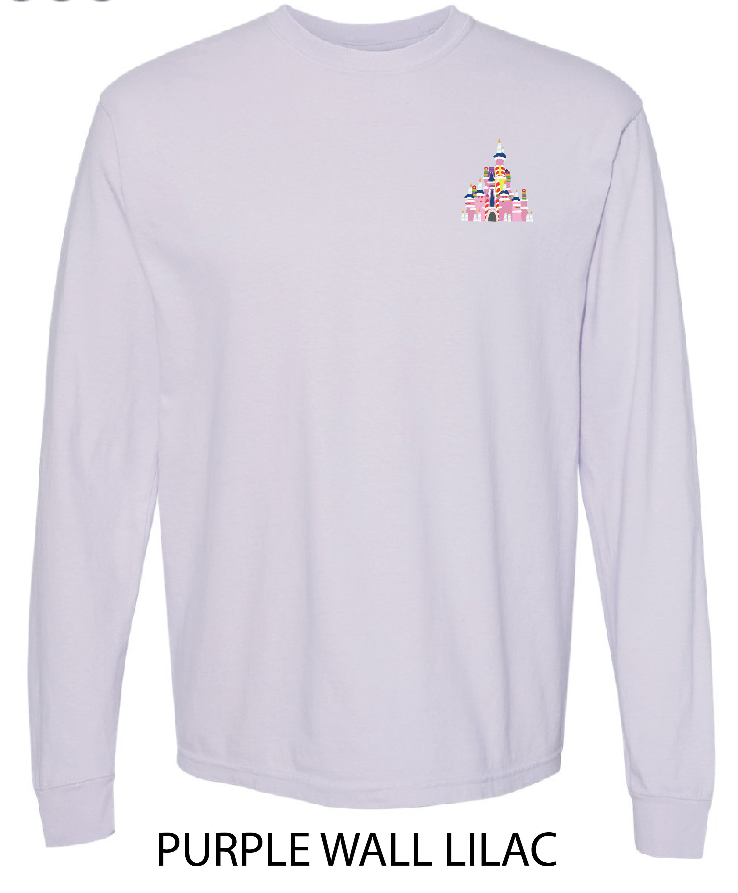 disney cake castle shirt