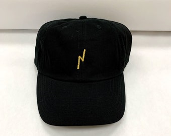 Wizards Lightning Bolt scar Embroidered Baseball Dad Hat, Choose between Centered or Off centered Placement, Choose your house colors!