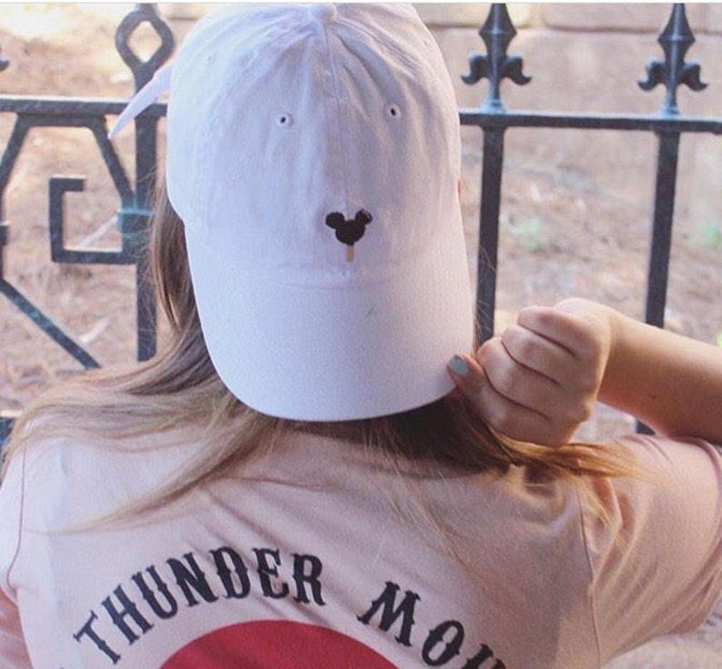 Youth Mickey Ice Cream Bar Baseball hat Disney Etsy