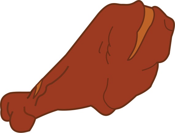 Disney Turkey Leg Embroidered Baseball 