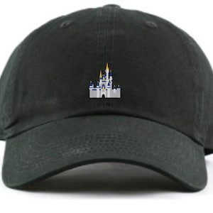 Disney Castle Hat, Disney World Castle Hat, Disney Dad Hat, Cinderella ...