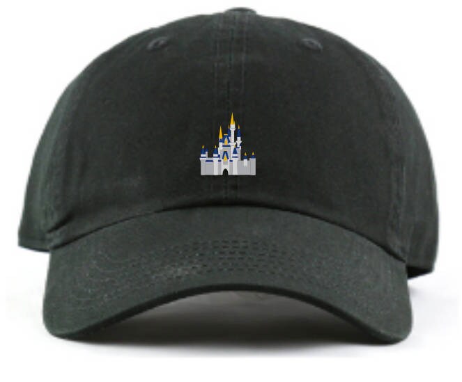 Disney Castle Hat Disney World Castle Hat Disney Dad Hat | Etsy