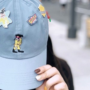 Powerline goofy movie Embroidered Baseball dad hat- custom monogramming and 13 colors available!