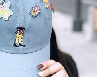 Powerline goofy movie Embroidered Baseball dad hat- custom monogramming and 13 colors available!