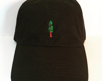 Giant Redwood Hat dad hat- monogramming/custom phrases available!