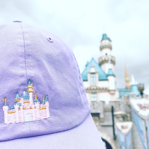 Disneyland Castle Disney Baseball Dad 