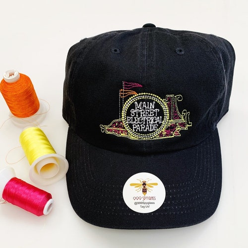 Main Street electrical parade disneyland embroidered baseball dad hat- custom monogramming and 13 colors available!