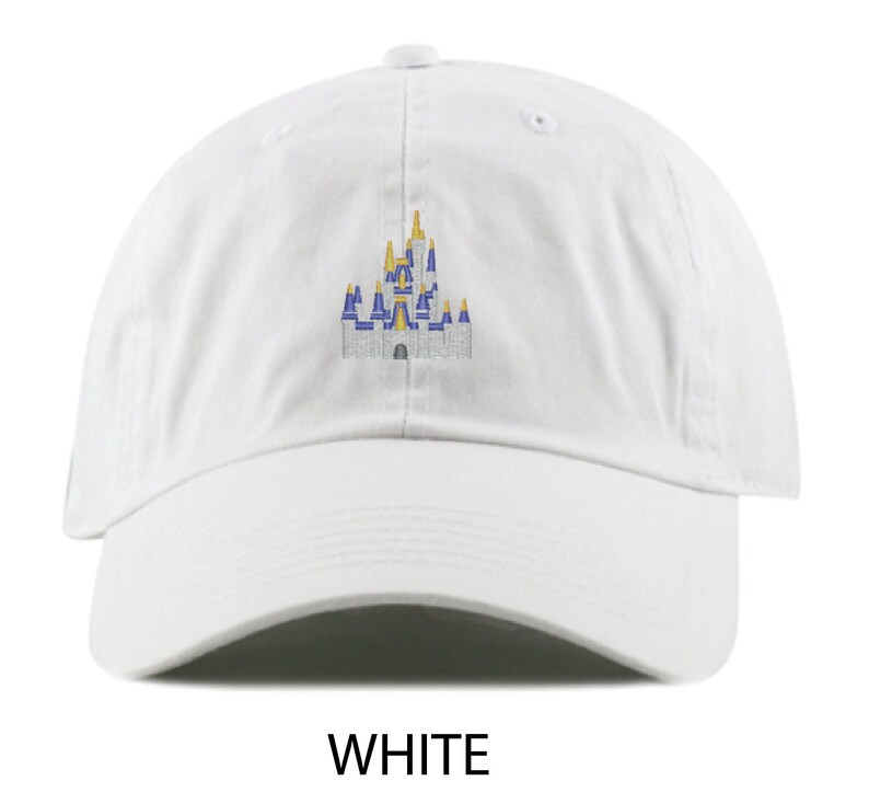 Disney World Cinderella Castle Baseball Dad hat Custom Monogramming Available 12 colors available image 8