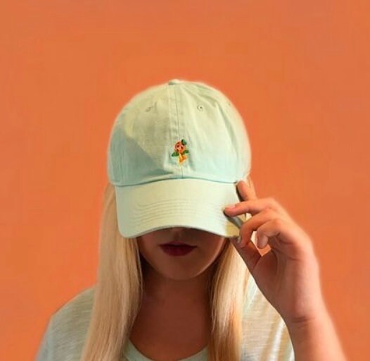 Orange Bird Disney Baseball Dad Hat 