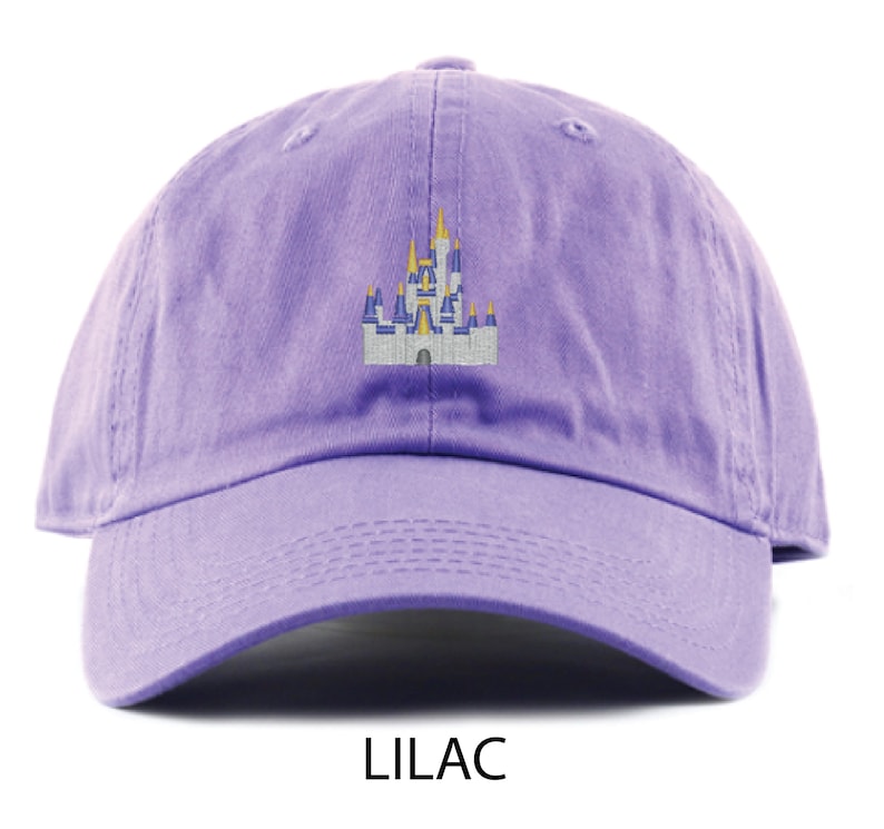 Disney World Cinderella Castle Baseball Dad hat Custom Monogramming Available 12 colors available image 7