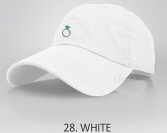 Engagement Gift , Engagement Party,  Bachelorette Party, Bridal Shower Gift, Engagement Ring, Dad Hat