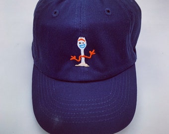 Forky Toy Story 4 embrodiered Disney baseball dad hat- 13 colors and custom monogramming available