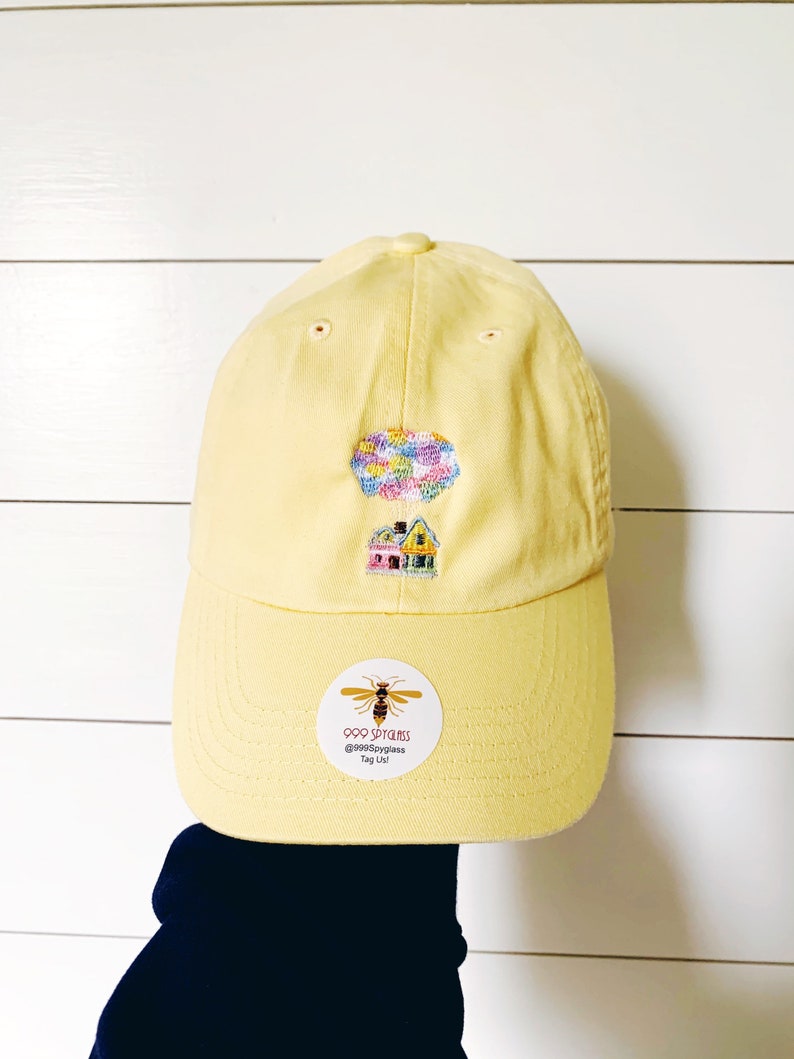 Up House With Balloons Embroidered 