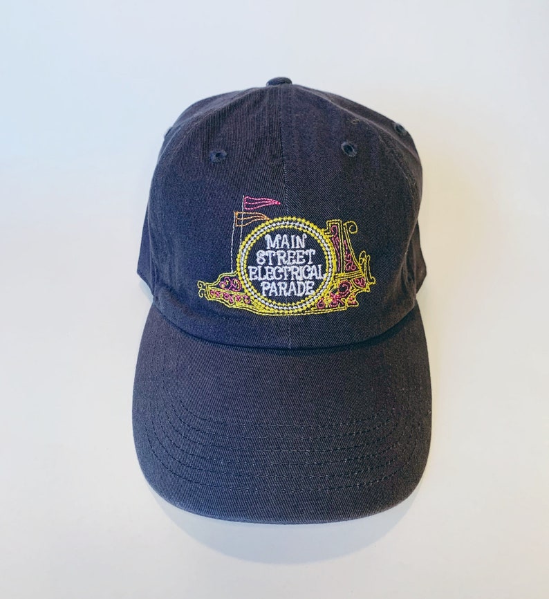 Main Street electrical parade disneyland embroidered baseball image 3