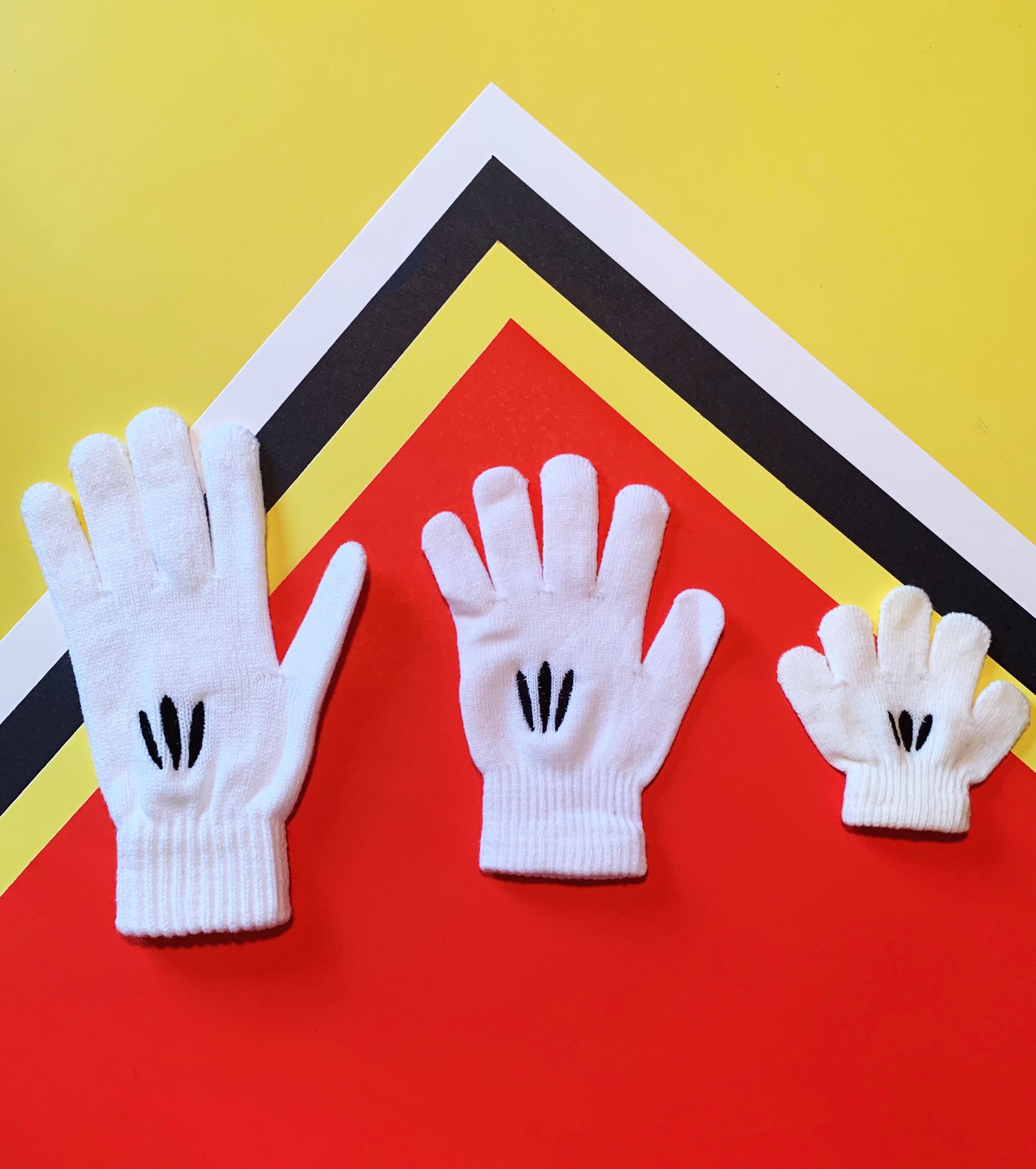 Micky Maus Handschuhe, handgestickt: Winter, Halloween, Parkzauber - Etsy  sterreich