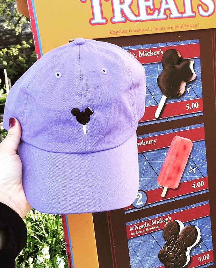 Mickey Ice Cream Bar Baseball Hat 