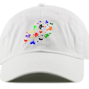 Disney Starbucks Coffee embroidered dad baseball hat. Main Street coffee logo