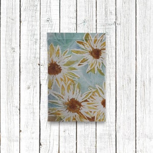 Sommer-Gänseblümchen-Gartenflagge - 30 x 45 cm