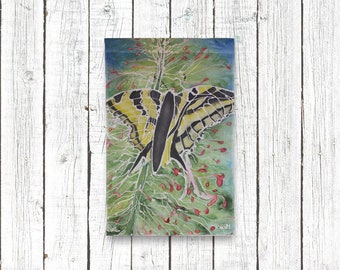 Butterfly Watercolor Garden Flag - 12" x 18"