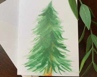 Peace on Earth Christmas Tree Card Set of 10