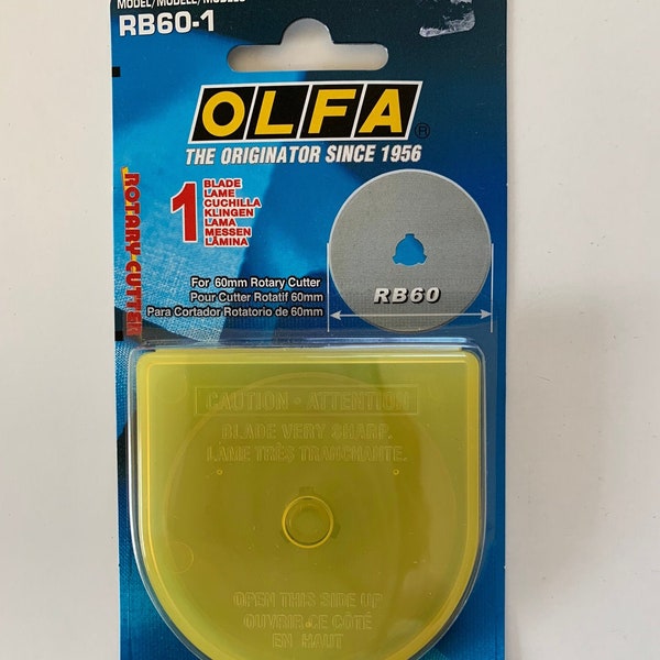 Olfa Ersatzklinge für Rollschneider 60 mm