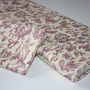 Patchwork fabric with floral pattern image 2