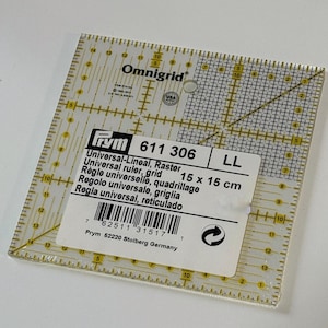 omnigrid centimeterliniaal 15 x 15 cm