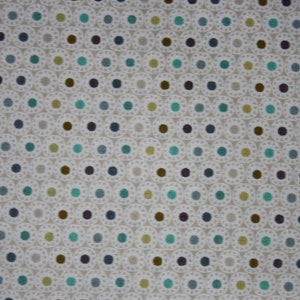 Dotted patchwork fabric
