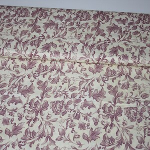 Patchwork fabric with floral pattern image 4