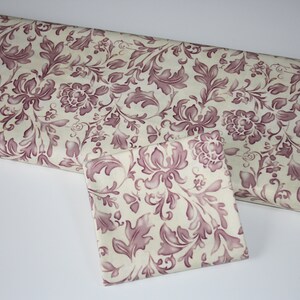 Patchwork fabric with floral pattern image 3