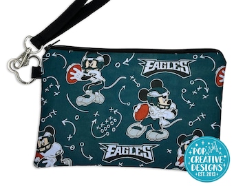 Magical Mean Green Wristlet Purse