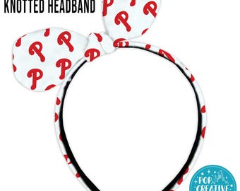 P Logo Knotted Headband
