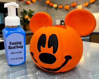 Magical Pumpkin Foaming Hand Soap Holder | Fall Bathroom & Kitchen Decor