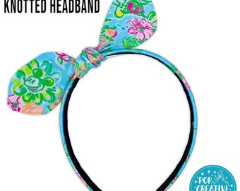 Tropical Magic Knotted Headband
