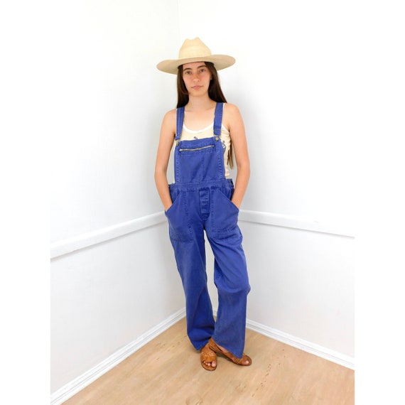 Berlin Chore Overalls // vintage 70s denim boho hi