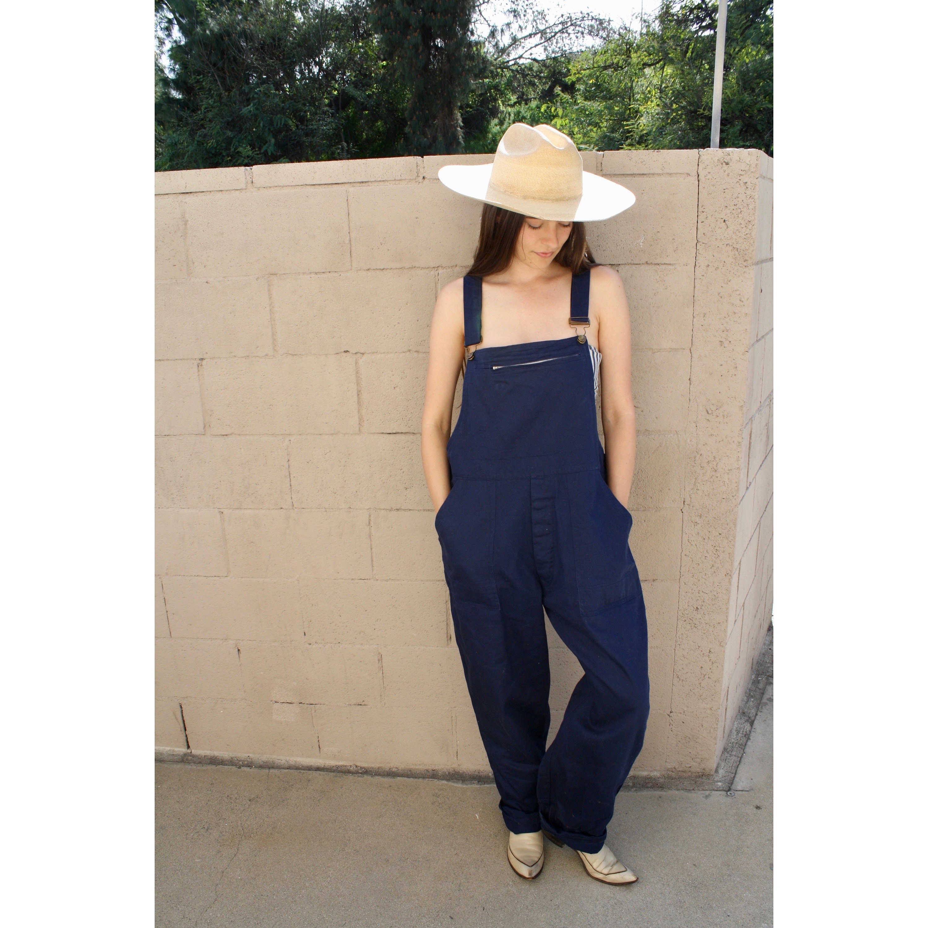 boho denim overalls