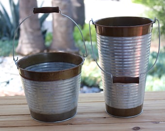 Galvanized Metal Container 6 x 7